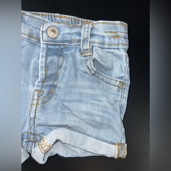 Seven For All Mankind 7s Baby/Toddler Girl’s Jean Shorts Size 12 months GUC - Picture 2 of 8